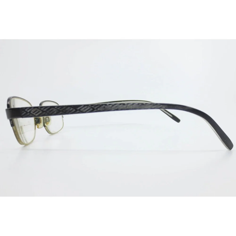 Joseph Abboud JA163 Stormcloud Eyeglasses Mens Rectangular Semi-Rimless